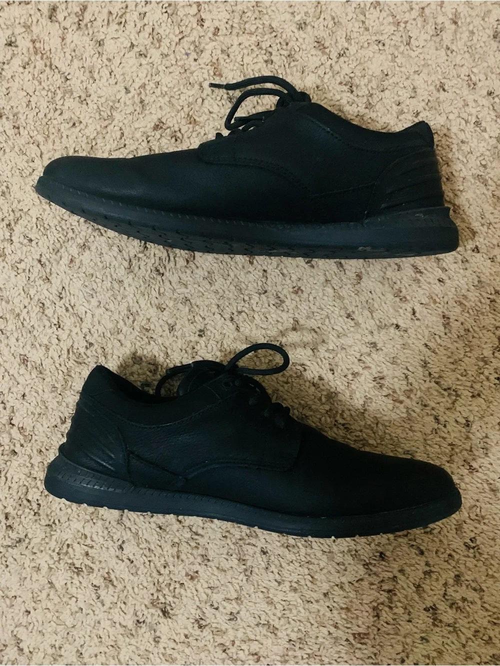 Aldo Black Men's Lace-Up Derby Shoes